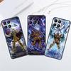 Saint Seiya Anime Case For Honor X8 X8a 90 X9a 8X 70 50 20 Magic5 Pro 9X P60 P50 Black Soft Phone Funda