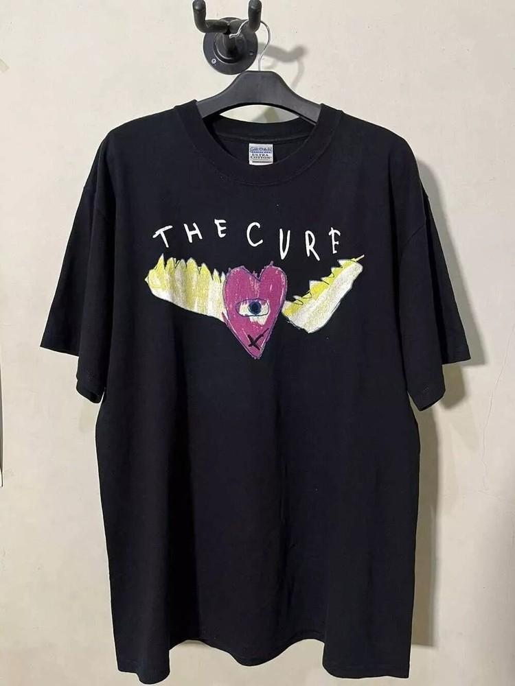 Vintage 2004 The Cure Concert Tour Band Black Cotton T-shirt S-5XL KH13541 Unisex T-Shirt