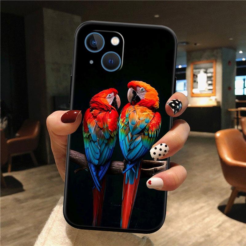 Чехол для телефона с рисунком попугая для OPPO A40 A60 A80 A15 A16 A16K A12 A17 A17K A54 A54S A53 A53S A55 A56 A57 A98 F23