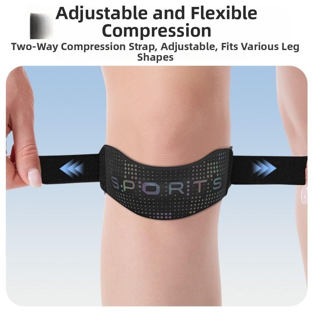 Patella Protector Knee Support Pad Shock-absorbing Knee Strap Sports Patella Brace Cycling