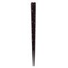 Tanaka Hashiten Octagonal Red Lotus Chopsticks 605043 Brown 23cm Wabi-Sabi No.