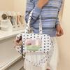 Baby bag pain bag Japanese star print tote bag women's year new shoulder bag commuter highvalue underarm bag