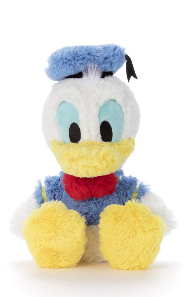 Disney Character Fluffy Plush Toy S Donald Duck Height 22cm