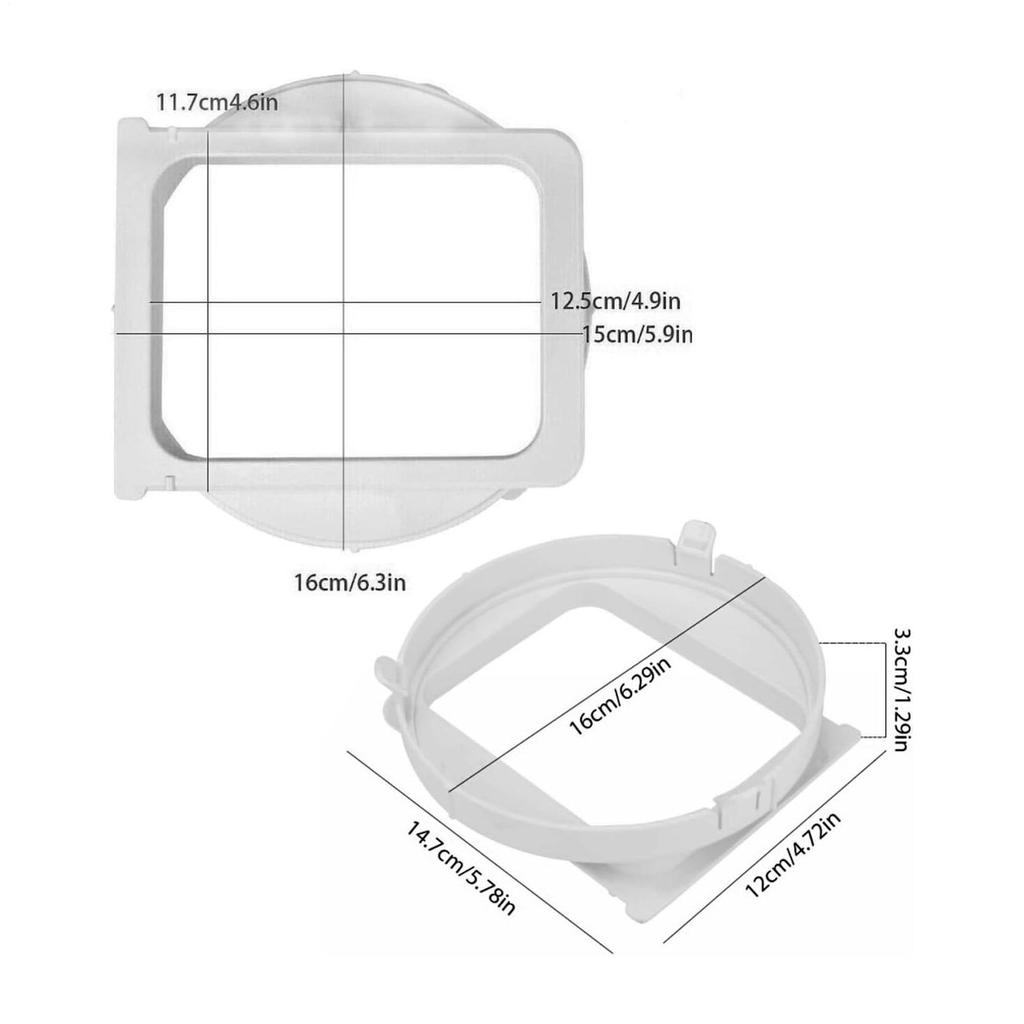 1 шт. Интерфейс мобильного кондиционера 150 мм Переходник для шланга вытяжного воздуховода Переходник-перегородка Детали домашнего кондиционера