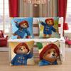 P-Paddington Cartoon Pillow Case Pillowcase Ultra Soft Skin Friendly Fabric Cloud Like Comfort