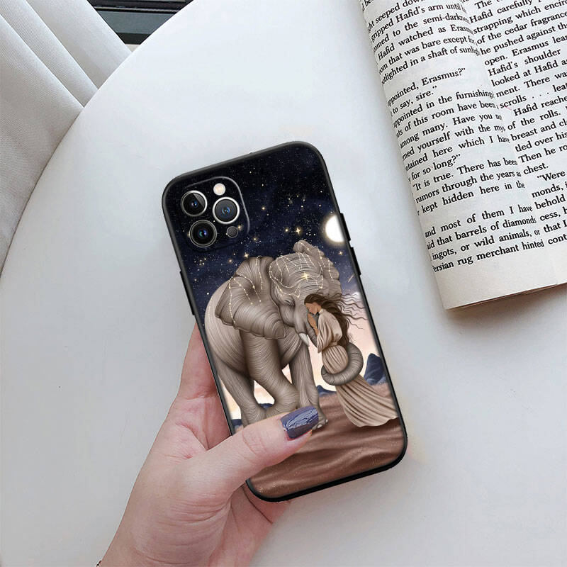 MH8 Animal Elephant Phone Shell for Samsung S20 S21 S22 S23 S24 FE Ultra Plus Lite S21S A55 A07 A17 F06 F16 M06 M16 M56 A36 A37 A57