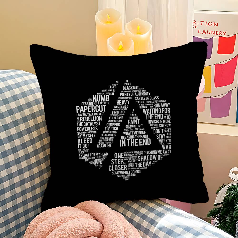 Hot Band LLinkin PPark Cushion Cover Decorative Pillow Sofa Home Decor case pillow cases