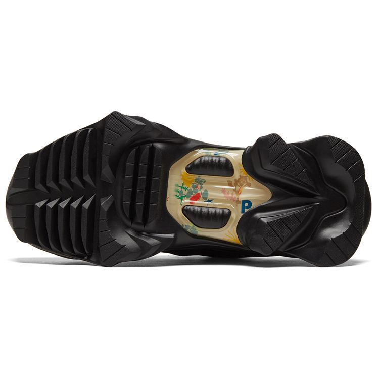 Puma Pulsar Wedge Electric Fabric Leather Casual Outdoor Low Top Lifestyle Shoes Unisex Sneaker Black 385541-02