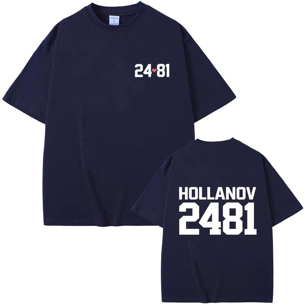 Heated Rivalry Shane Hollander Ilya Rozanov Hollanov 2481 Graphic Tshirt Mens Women Clothing Casual Tshirts Vintage Tees