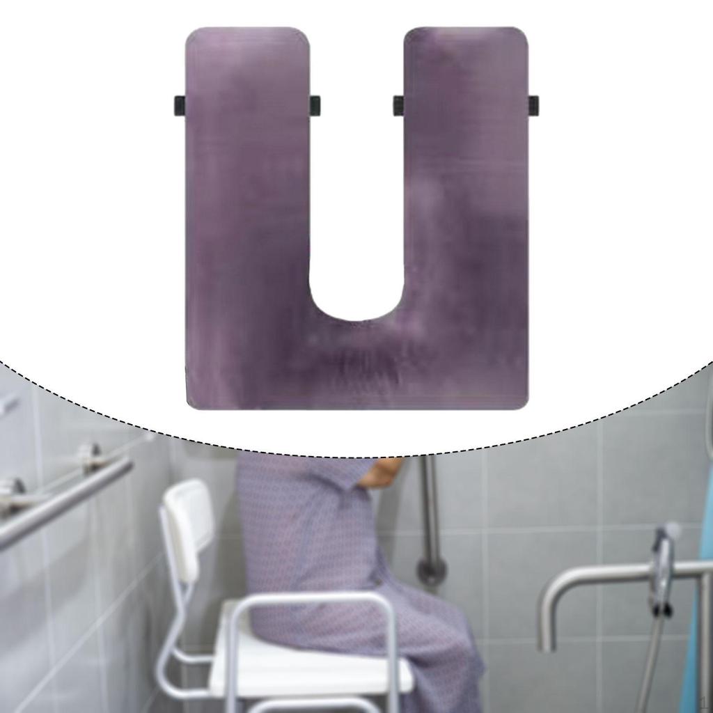 Прикроватное кресло-туалет с подушкой, утолщенное, портативное, со съемным чехлом, накладка для унитаза