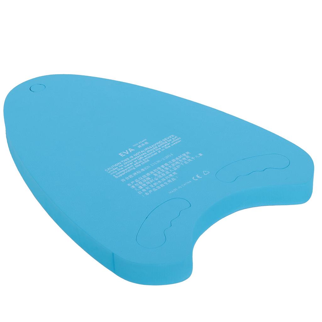 Плавучая доска для плавания, тренировочная доска для бассейна, безопасная доска для отработки ударов ногами с ручкой для детей и взрослых, синяя