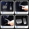 For Tesla Model YJuniper 2025 Performance Pedal Pads Cover Foot Aluminum Non-Slip Pedals Model 3(Highland) Model 3/Y 2017-2026