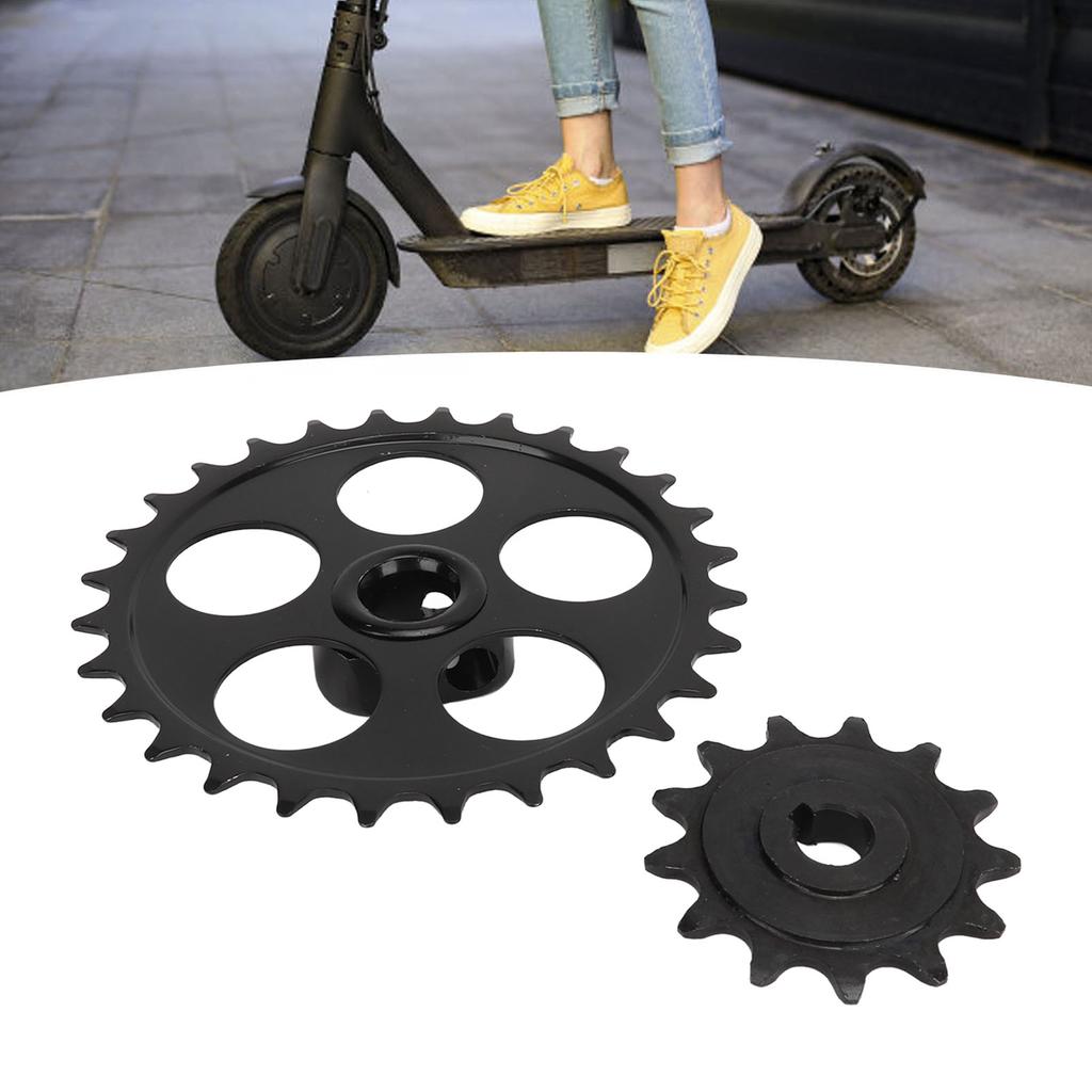 410 28T Sprocket 13T Sprocket Kit Carbon Steel Sprocket Accessory for DIY ATV Motorcycle Bicycl