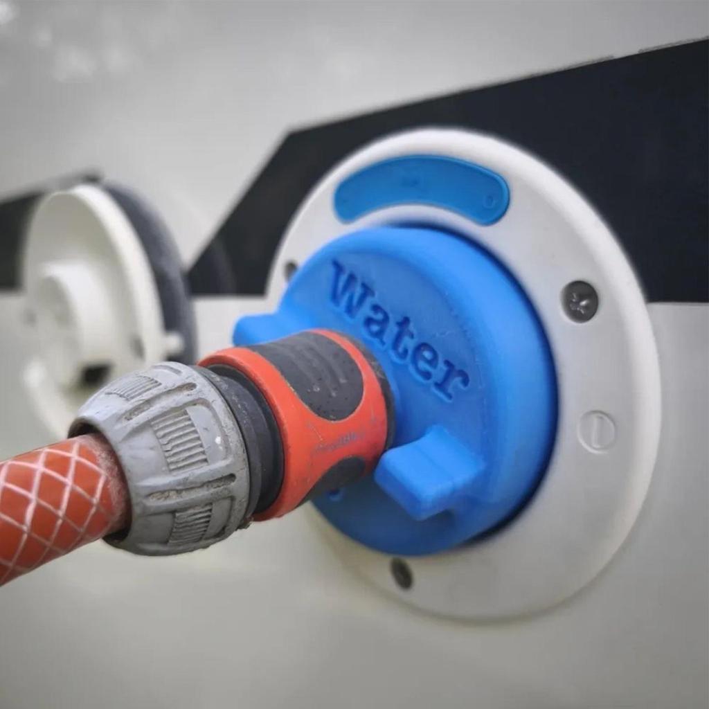 Замена водозаборника для автодома, адаптер-коннектор для шланга залива пресной воды для автодома, герметичный лючок для залива воды в прицеп