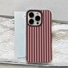 Стильный полосатый эстетичный чехол для телефона для iPhone 17 16 15 14 13 12 11 Pro Max XS X 7 8 Plus SE 16E Креативный мягкий прозрачный чехол