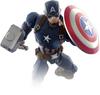 Blokees Marvel CC03 Капитан Америка Пластиковая модель из АБС-пластика (Требуется сборка)