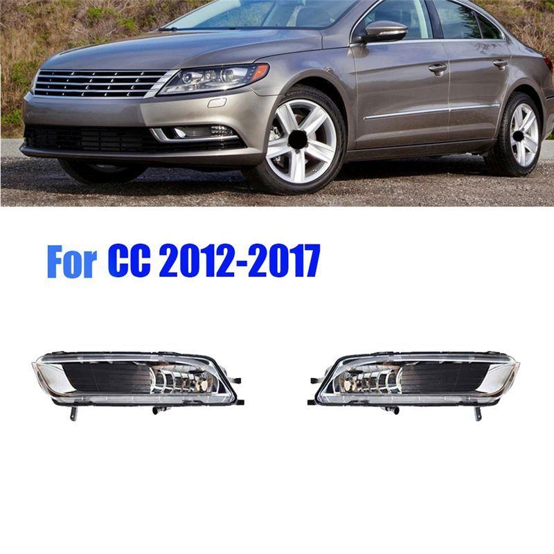 Оригинальный противотуманный фонарь в сборе для переднего бампера VW Passat CC 2012-2017 Автомобильный противотуманный фонарь Стиль с галогенной лампой