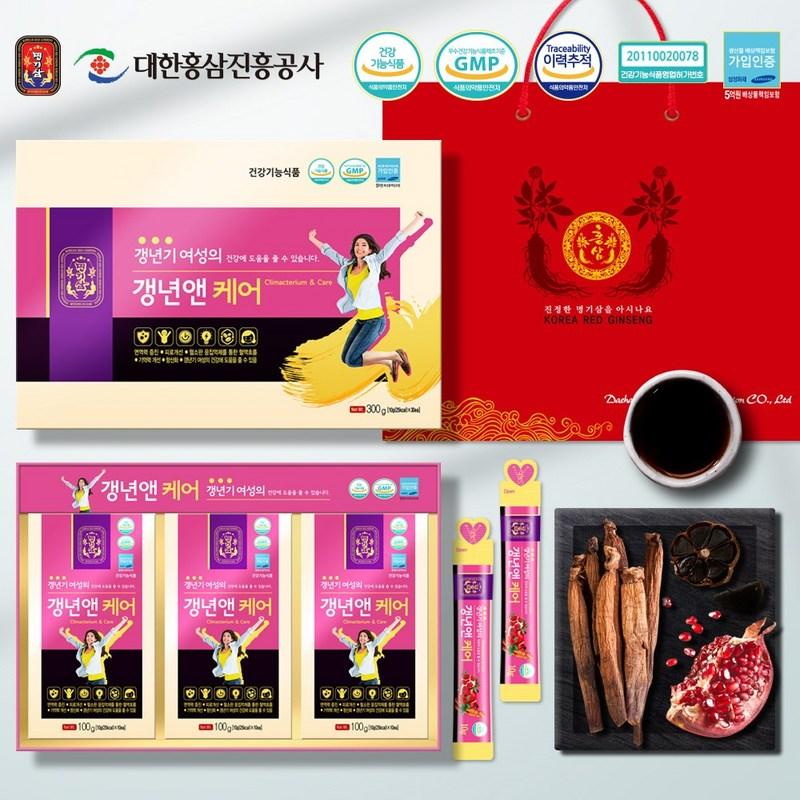 Menopause & Care Menopause Nutrients Red Ginseng Sticks 30 Packets, 300g, 1 Unit