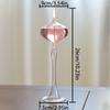 Transparent Candle Holders High Foot Glass Oil Lamp Handmade Long Oil Lamp
