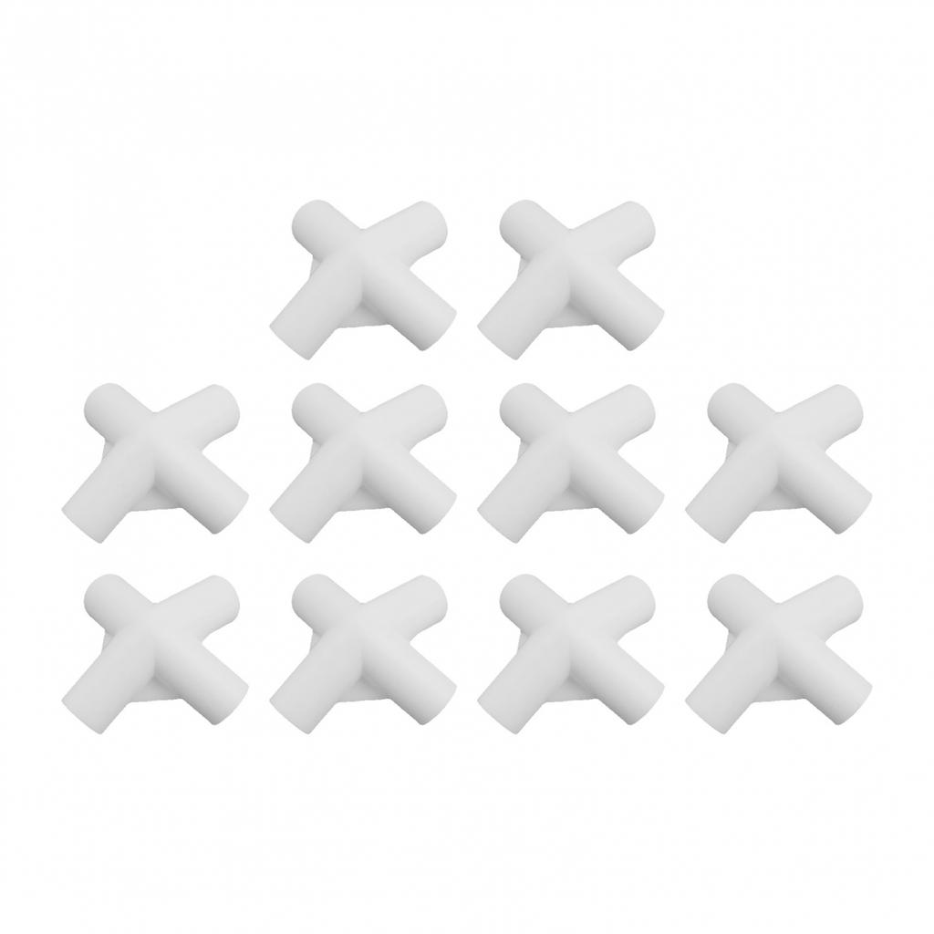 High Strength Canopy Pole Connector for Tents Wardrobes 16mm I D (10PCS)
