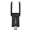 Двухдиапазонный гигабитный USB WiFi-приемник, 1300 Мбит/с, беспроводная сетевая карта без драйверов