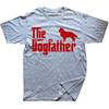 Новинка Бернский зенненхунд The DogFather Футболки Графические Хлопок Уличная одежда Короткий рукав Подарки на день рождения Летний стиль Футболка