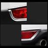 For Mazda CX-5 CX5 2017 2018    ABS Chrome Rear Back Fog Light Lamp Cover Trim Bumper Reflector Accessories