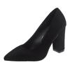 Fashion Women's High Heels Sexy Bride Party Mid Heel Pointed Toe Shallow Mouth High Heel Shoes Women Shoes