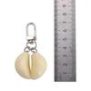 Unique Simulation Garlic Keychain Simulated Food Pendant Simulated Food Cart Key Chain  Student