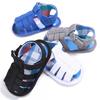 Fashion Baby Boy Cotton Cloth Soft Sole Sandals Prewalker Anti-Skid Shoes