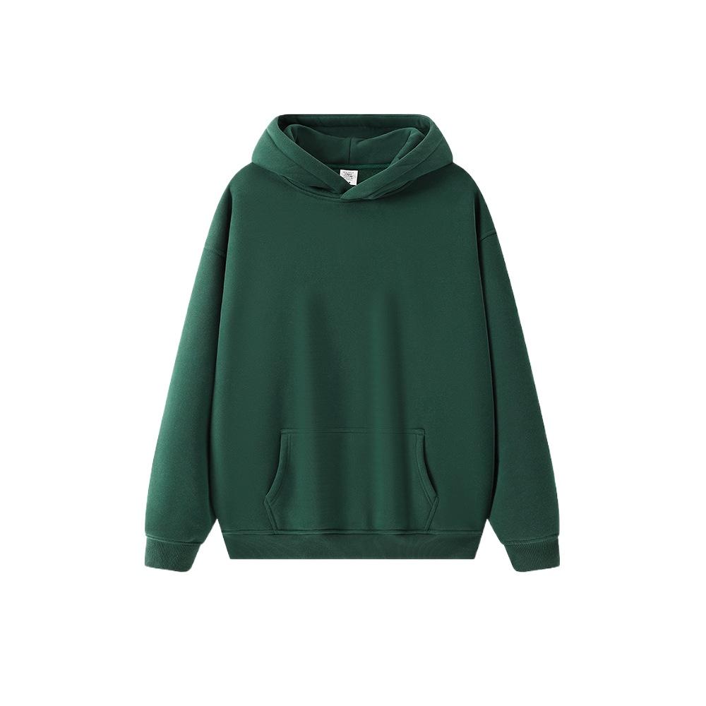 Осенне-зимняя флисовая толстовка с капюшоном для мужчин, американская модная брендовая толстовка свободного кроя, сохраняющая тепло и комфорт