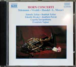 CD GEORG PHILIPP TELEMANN ANTONIO VI Horn Concerti 8550393 Naxos 1991 Japan Classical Used