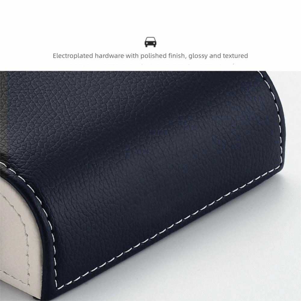 Interior Supply Car Tissue Box Creative Design Automotive Tissue Box For Vehicle Storage