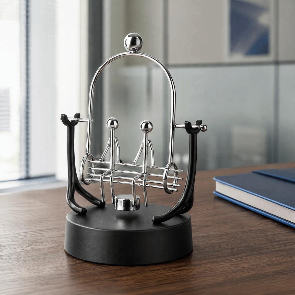 Electronic Swing Craft Perpetual Motion Device Desk Art Decoration Home Art Display