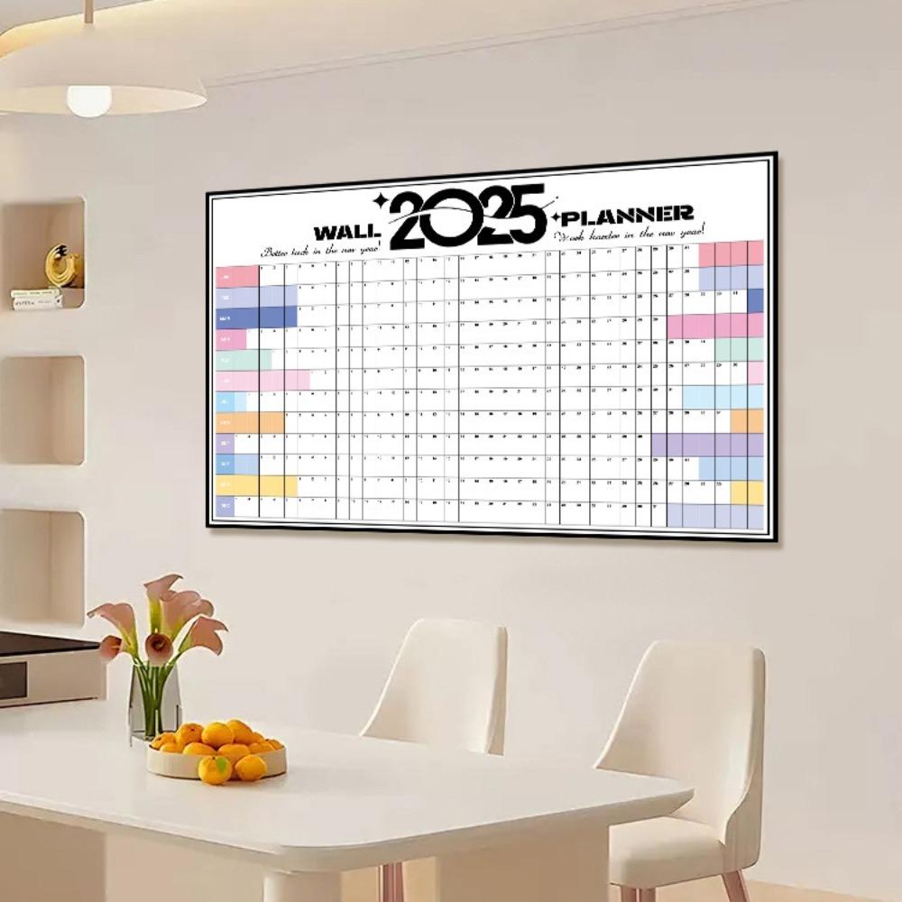 Multipurpose Planning Wall Calendar Hanging Planner Sheet Planner Digital Schedules  Home Office