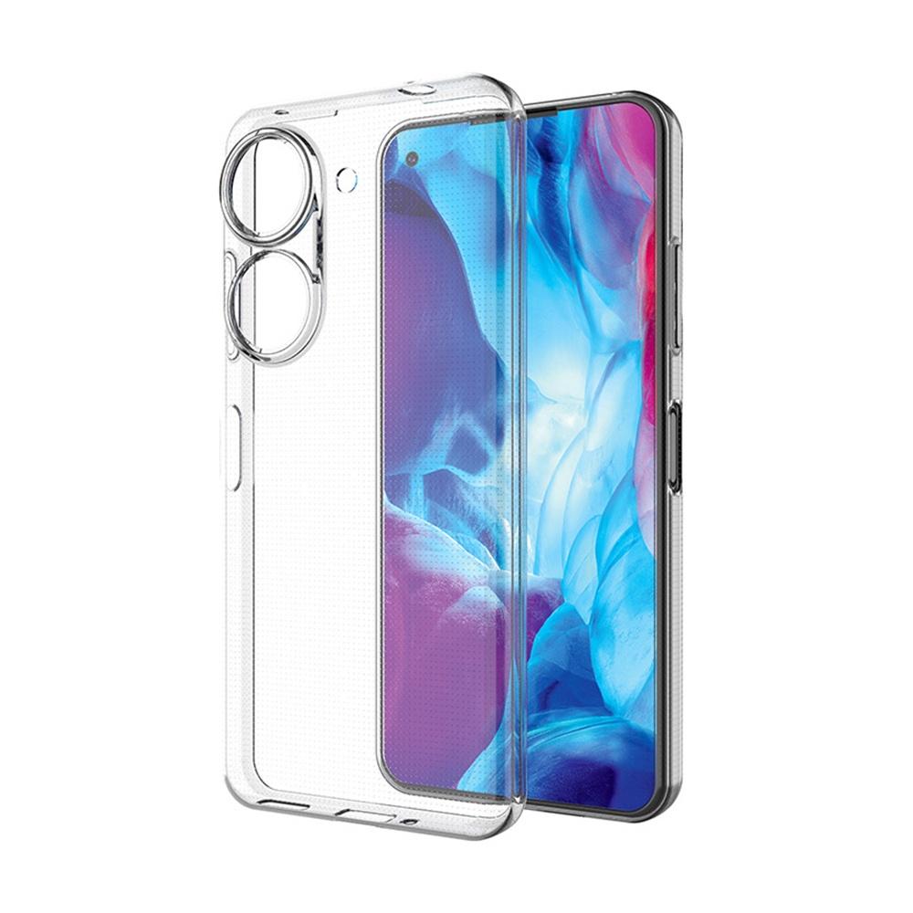 Для Asus Zenfone 10 10z 9 9z 8 8z Zenfone10 Zenfone9 ZS590KS тонкий кристально чистый прозрачный мягкий чехол из ТПУ на заднюю панель Защитная крышка для камеры