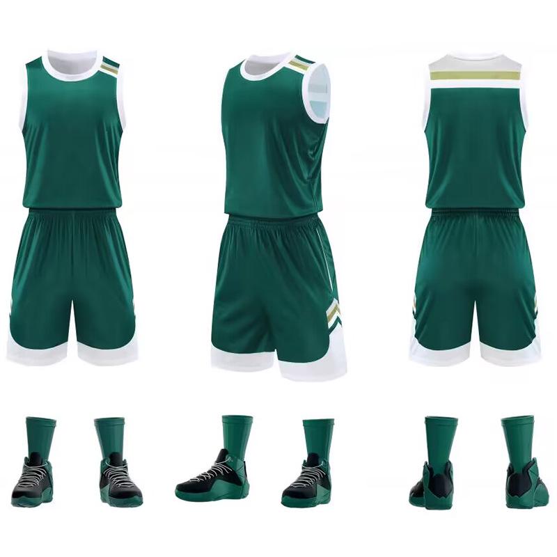 Комплект баскетбольной формы нового стиля: Индивидуальные тренировочные джерси для мужчин и женщин