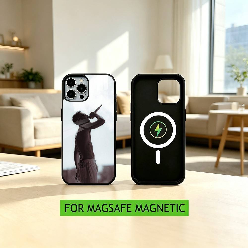 S-Singer M-MORA Phone Case For iPhone17,16,15,14,13,12,11 Plus,Pro Magnetic with Magsafe Wireless Charging