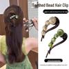 Summer 2025 Women's Casual Twist Comb Clip Updo