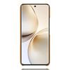 Для Realme 14 Pro 5G Чехол Текстура теленка ПУ Кожа Жесткий ПК Защитный Чехол для телефона