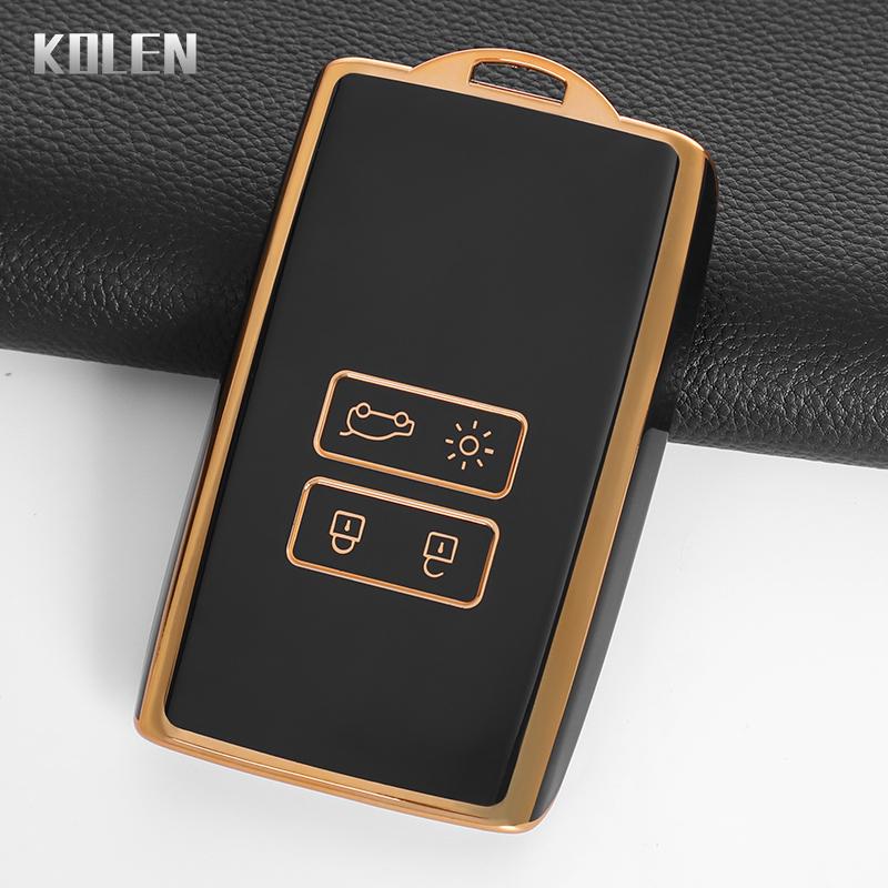 ТПУ Автомобильный Чехол-Крышка Корпус Брелка Подходит Для Renault Koleos Captur Megane Clio Scenic Talisman Arkana Подходит Для Dacia Sandero Карты Пульта Авто