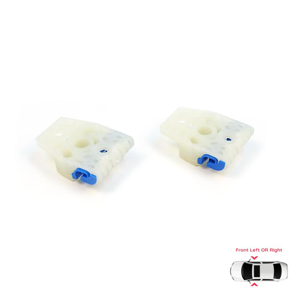 EWR219+EWR220 Window Regulator Repair Clips A+B Front for VW Golf MK5 2003-2009 Jetta A5 1K 2005-2010 1K4837461