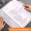 10 шт. Папка для файлов формата А4 Прозрачная сумка для документов Папки для документов Держатели для документов Простые в использовании Папки для документов Школьные Офисные принадлежности