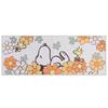Senko Snoopy Цветочная Кухня 45 x Персонаж Животное Snoopy 66967 Коврик, Прибл.. 120см, Оранжевый, Дизайн,