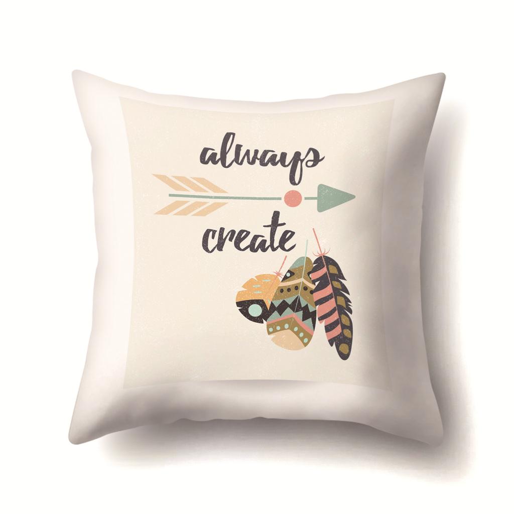 Christmas Santa Claus, Trees, Etc. Polyester Pillow, Sofa Cushion, Bedside Decoration