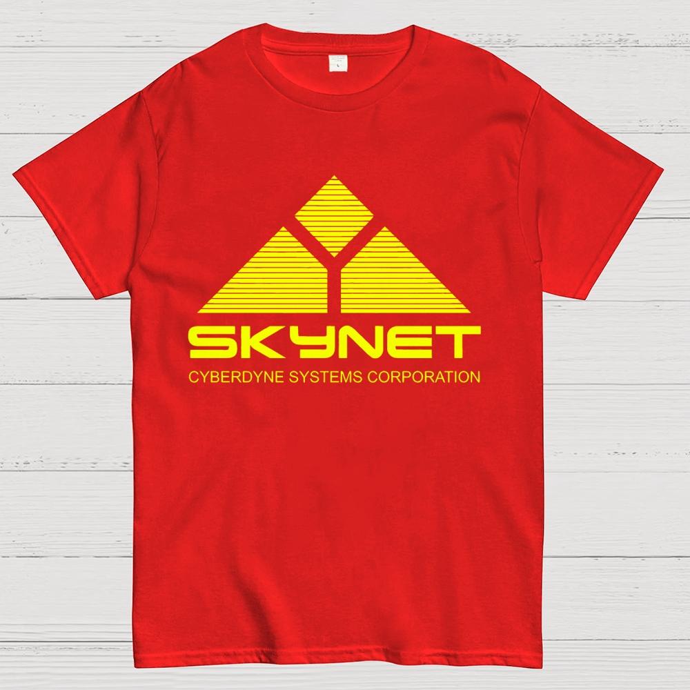 Skynet Cyberdyne Systems Terminator Cotton Summer Casual Cool Loose T-Shirt