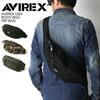 AVIREX Сумка-слинг, Сумка на бедро и Поясная сумка серии Eagle для мужчин и женщин, Размер F, Черный, AVX3521