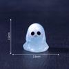 Luminous and Funny Little Ghost Figurine Decorative Accessories, Mini Micro-landscape Desktop Ornaments