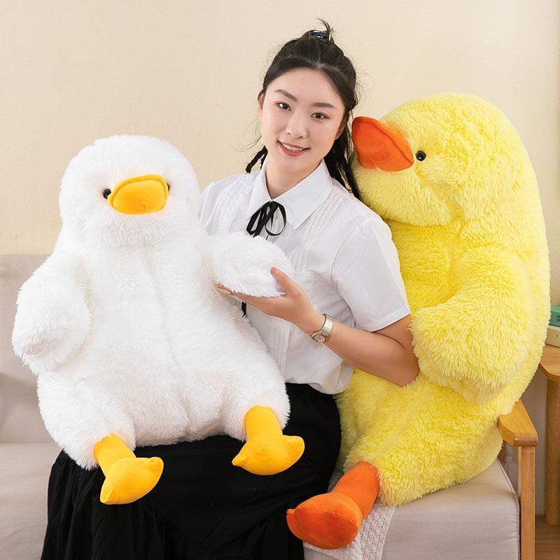 Милая кукла жареный утенок, милая мягкая подушка для сна, плюшевая игрушка, большая кукла желтый утенок, подарок на день рождения