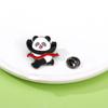 Craft Panda Skateboard Brooch Trinket Giant Panda Shape Badge  Girls/Boy Bag Gifts